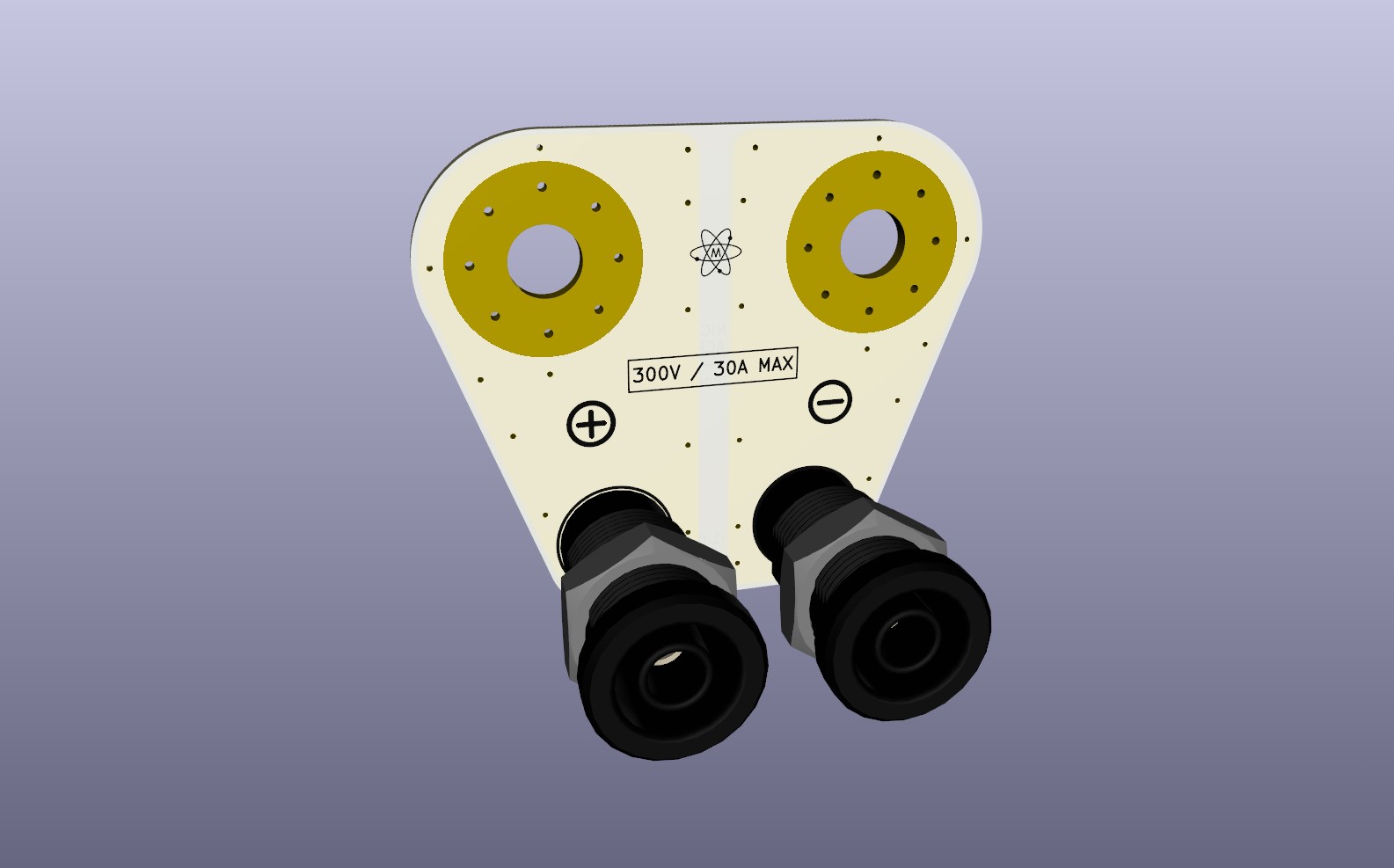 DC Load Banana jack adapter convertor