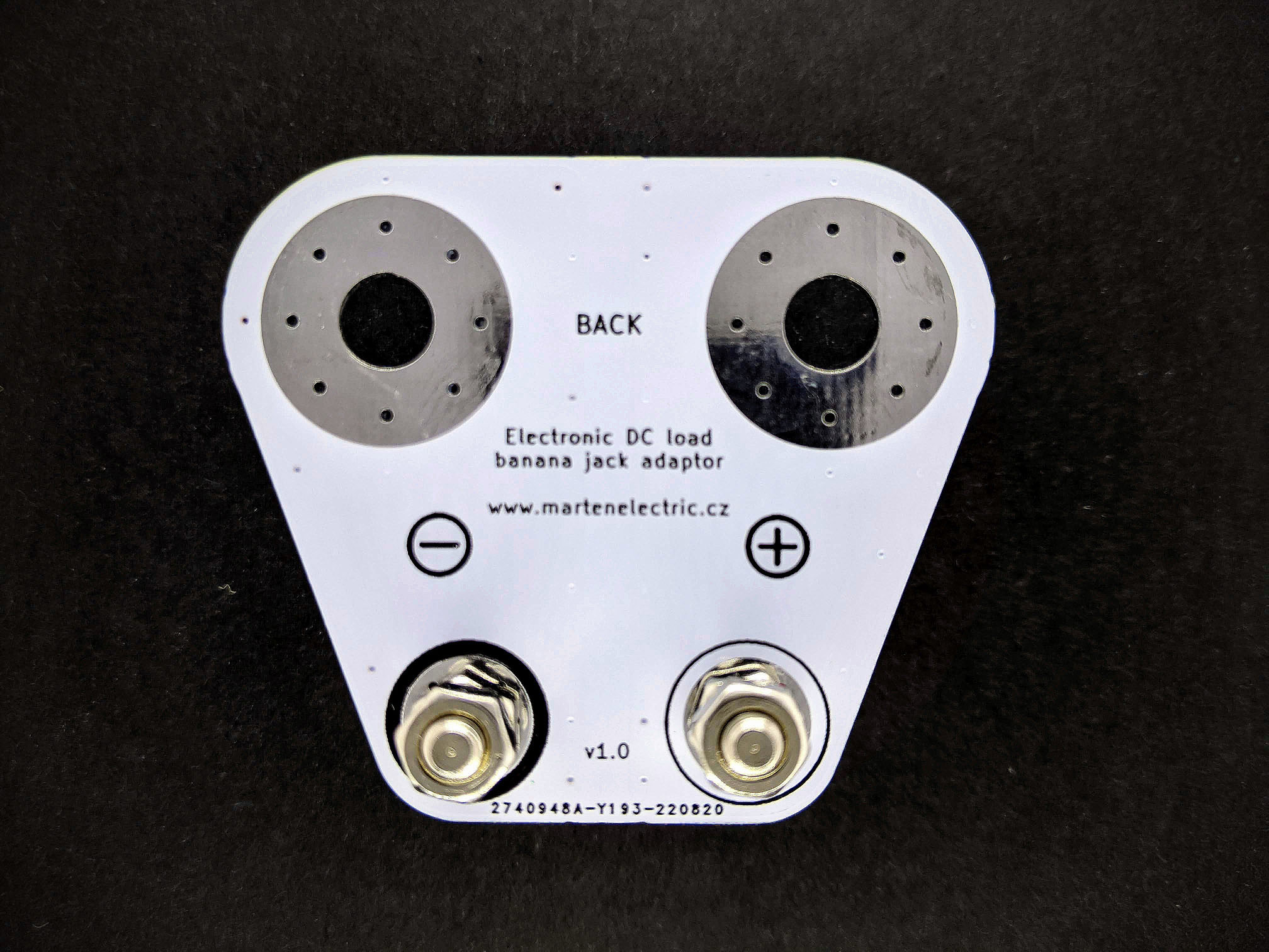 DC Load Banana jack adapter convertor