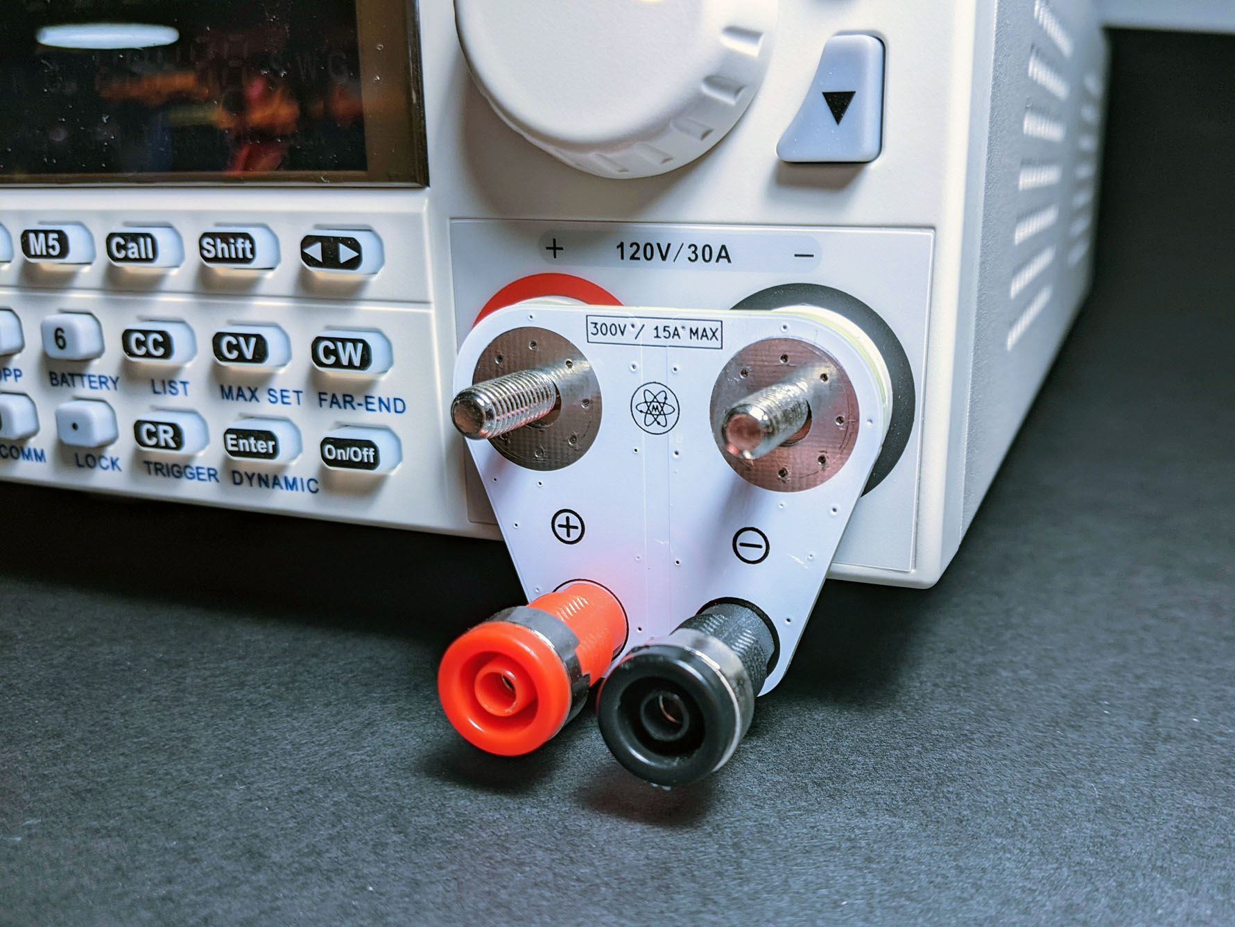 DC Load Banana jack adapter convertor