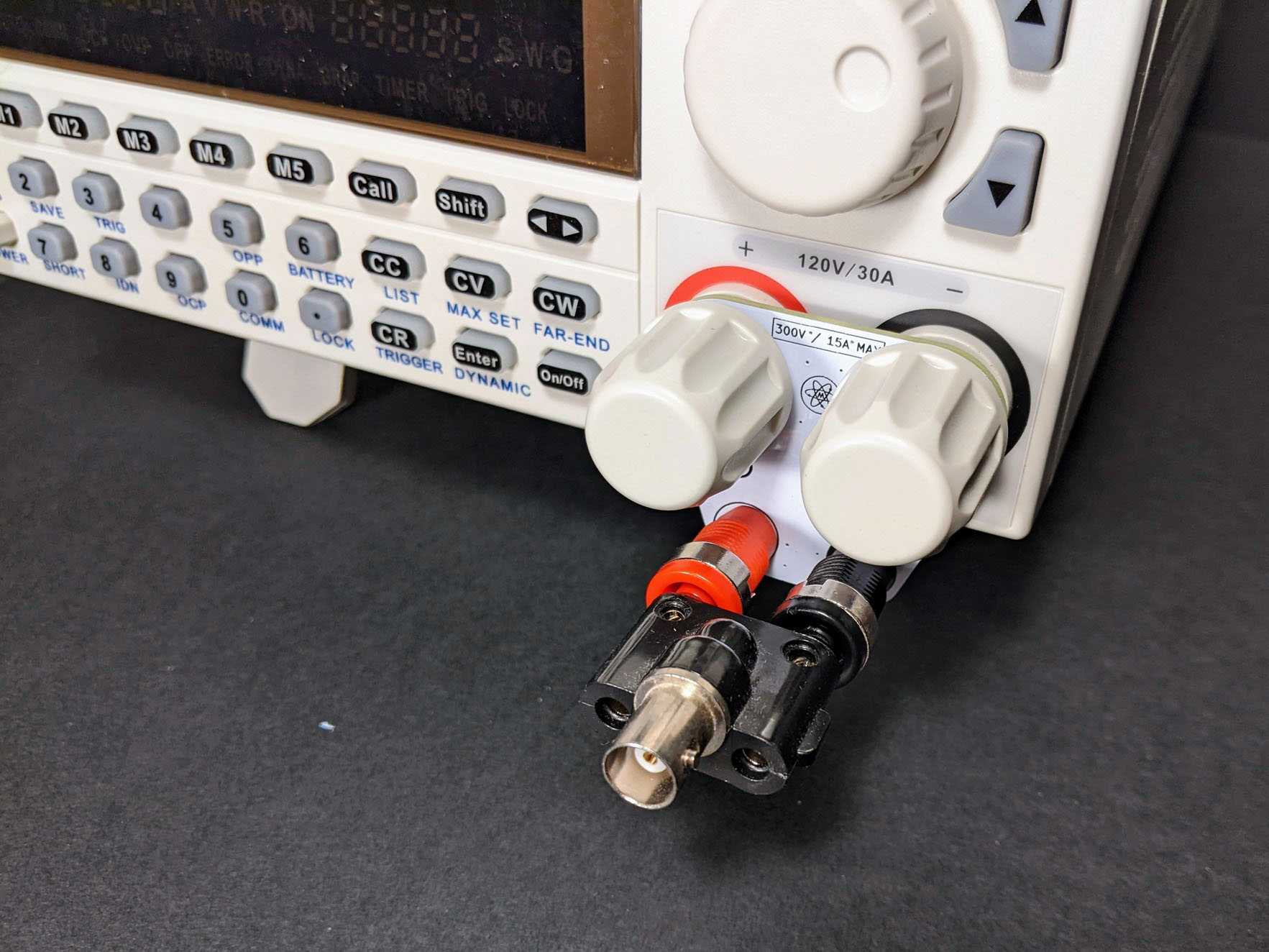 DC Load Banana jack adapter convertor