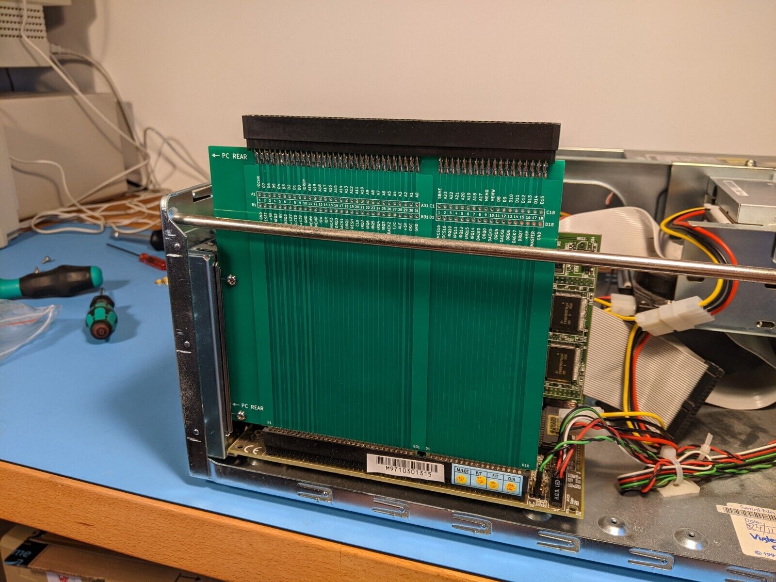 IBM PC XT 16-bit ISA Bus Riser Extender Card