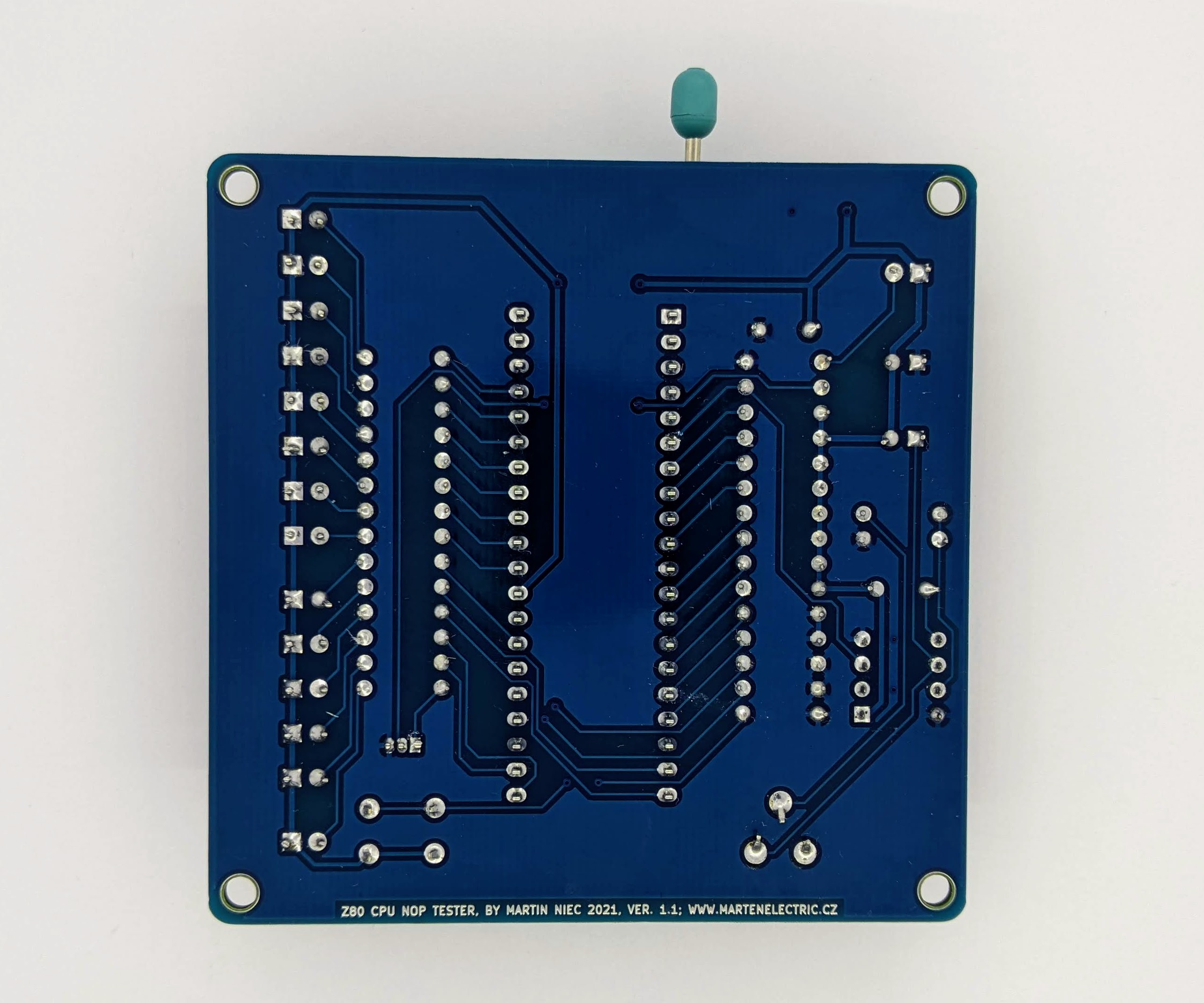 Z80 CPU PLCC44 to DIP40 adapter