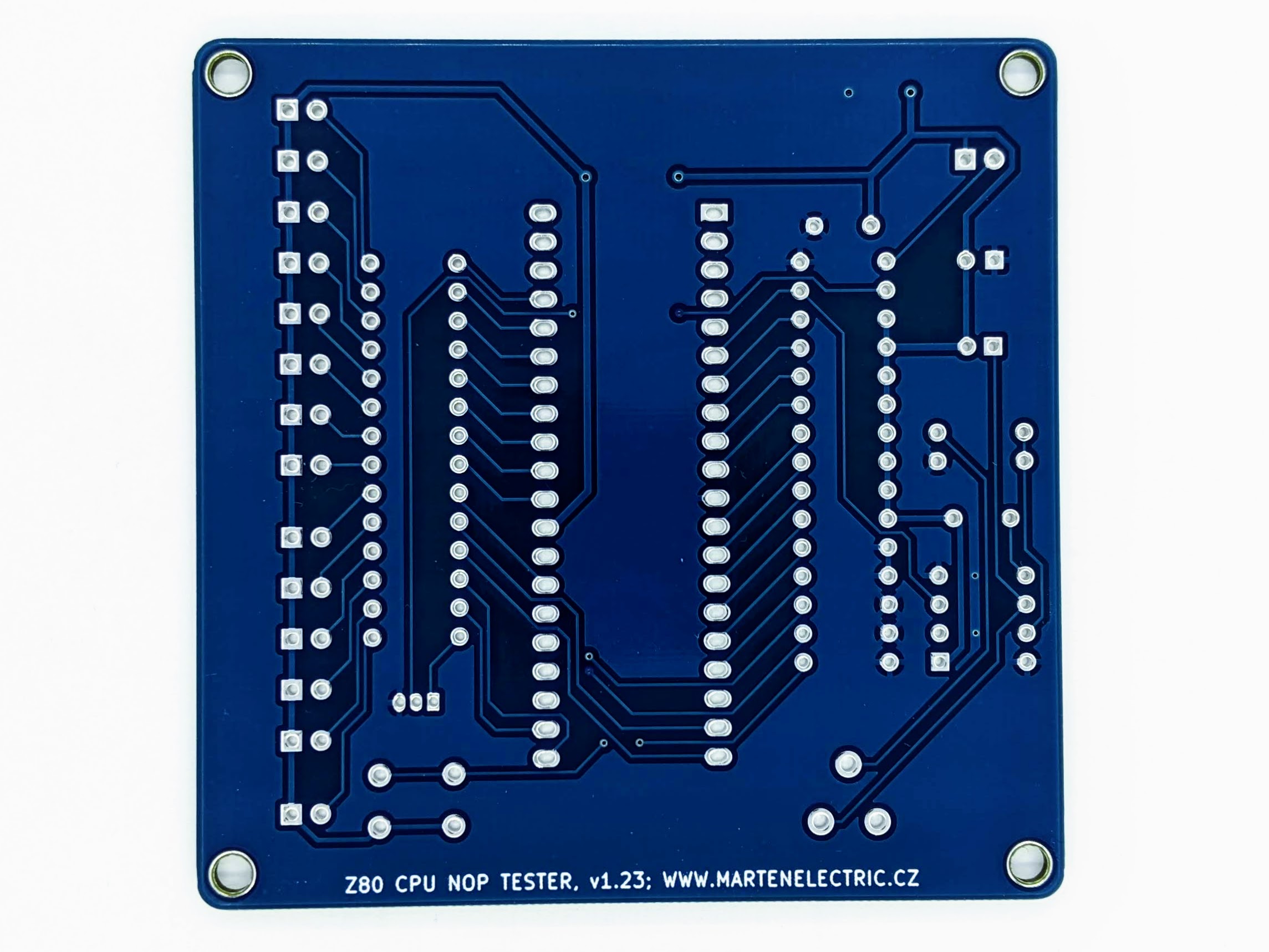 Z80 CPU PLCC44 to DIP40 adapter