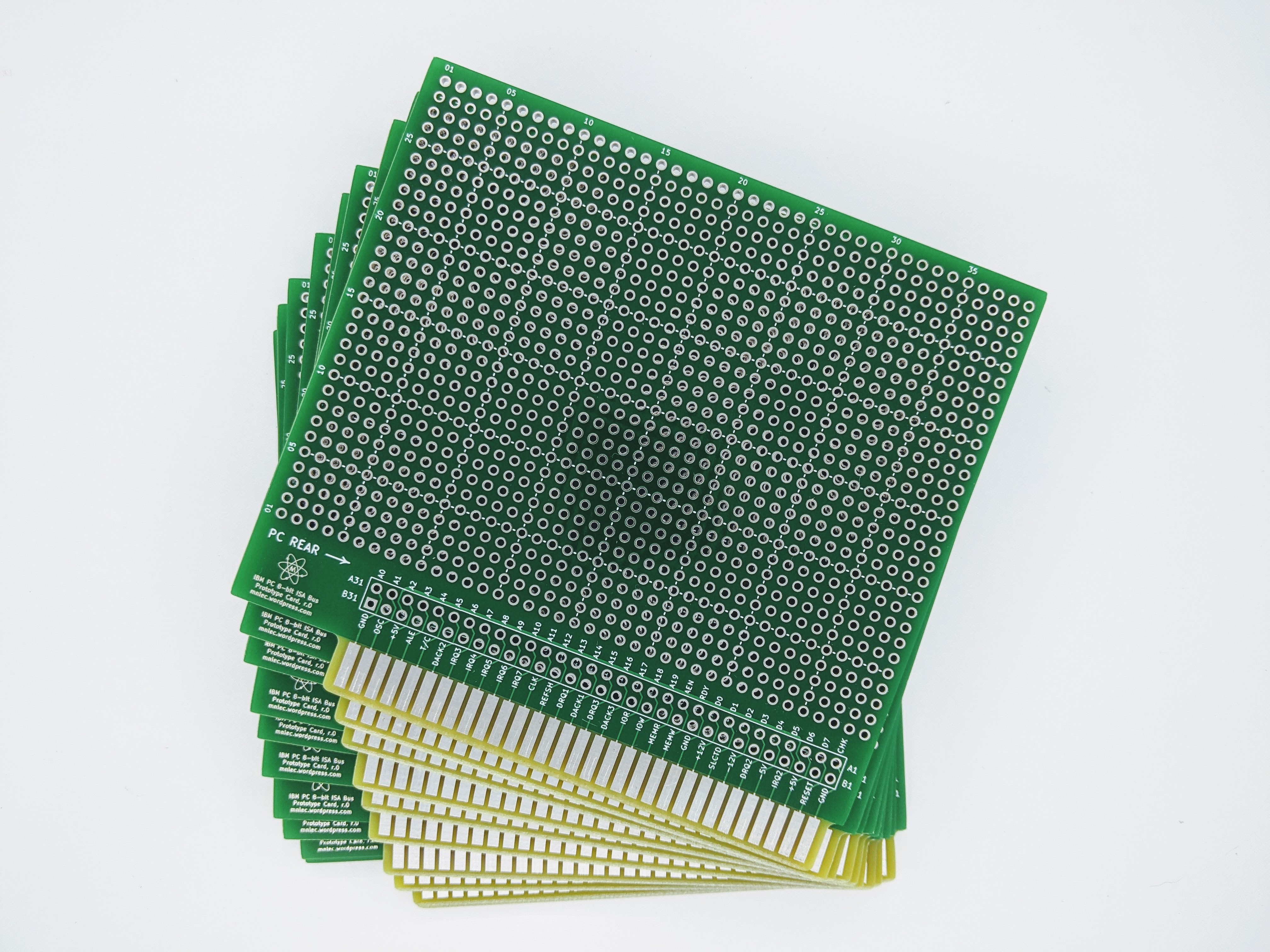 IBM PC XT8-bit ISA Prototype PCB Card mini